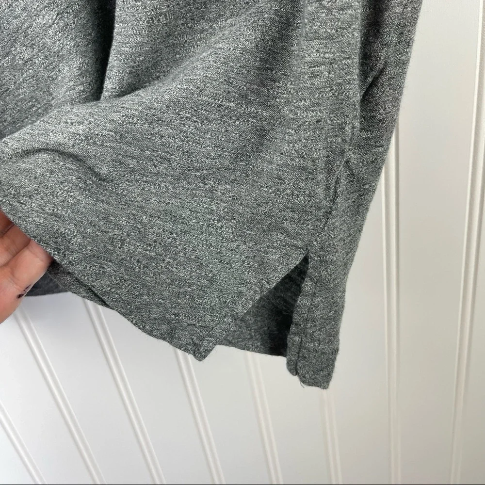 Madewell Whisper Cotton Gray Heathered Muscle Tank Top Size XL - Picture 5 of 10